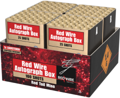 Red Wire Autograph Box